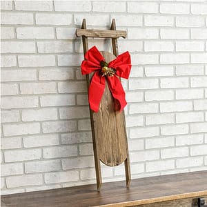 wood christmas decor