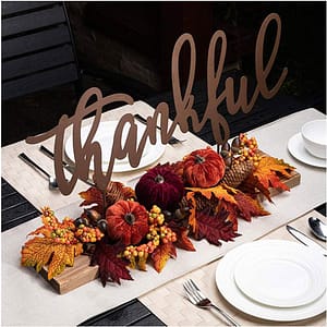 fall table centerpiece