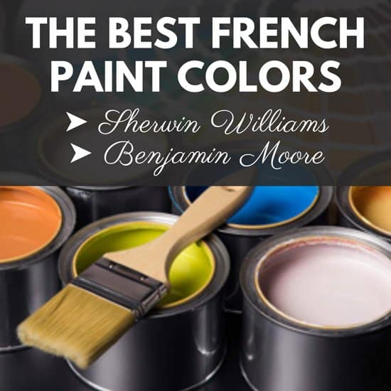 The Best French Country Paint Colors from Sherwin Williams & Benjamin Moore