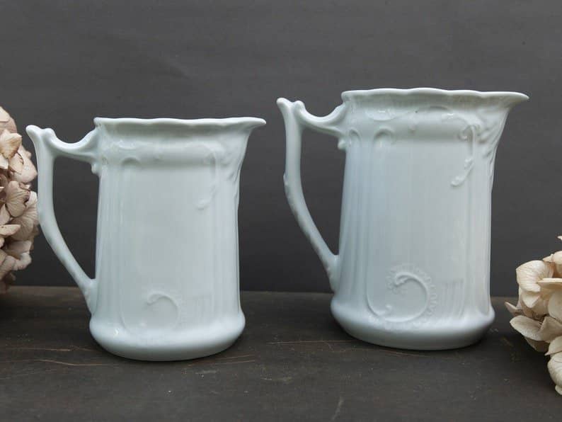 vintage french pitchers